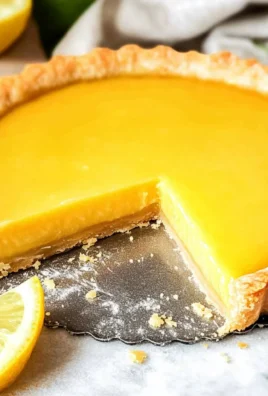 French Lemon Tart W/ Lemon Curd