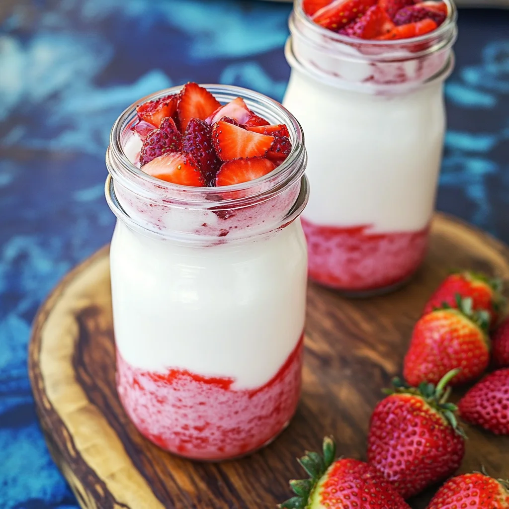 Korean Strawberry Milk