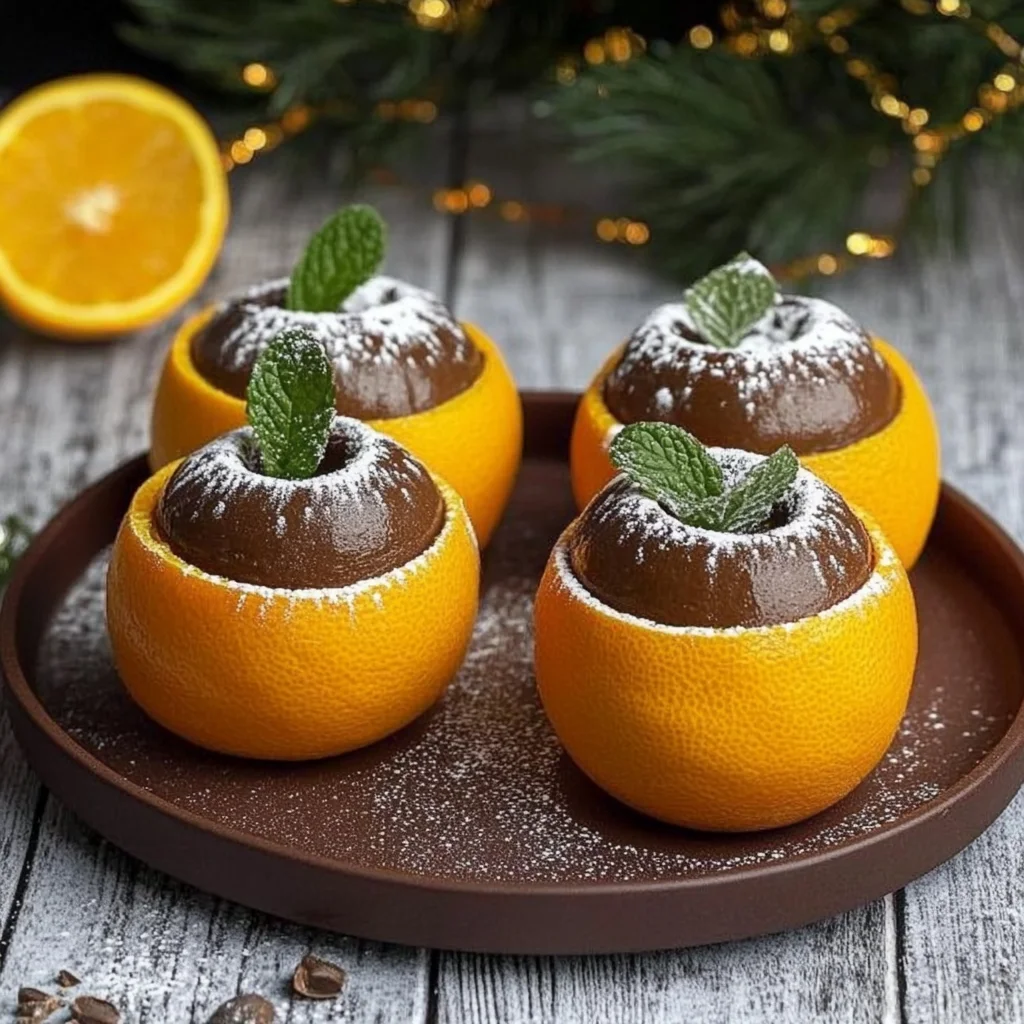 Le fondant à l'orange
