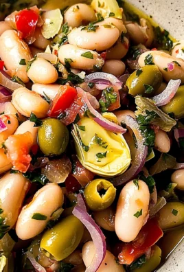 Marinated Butter Beans