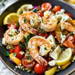 One-Pan Mediterranean Shrimp & Feta