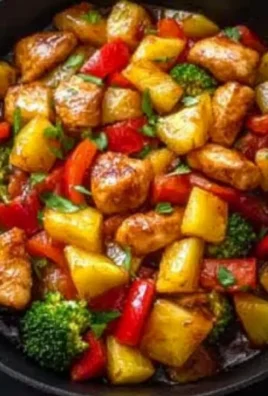 Pineapple Chicken Stir Fry