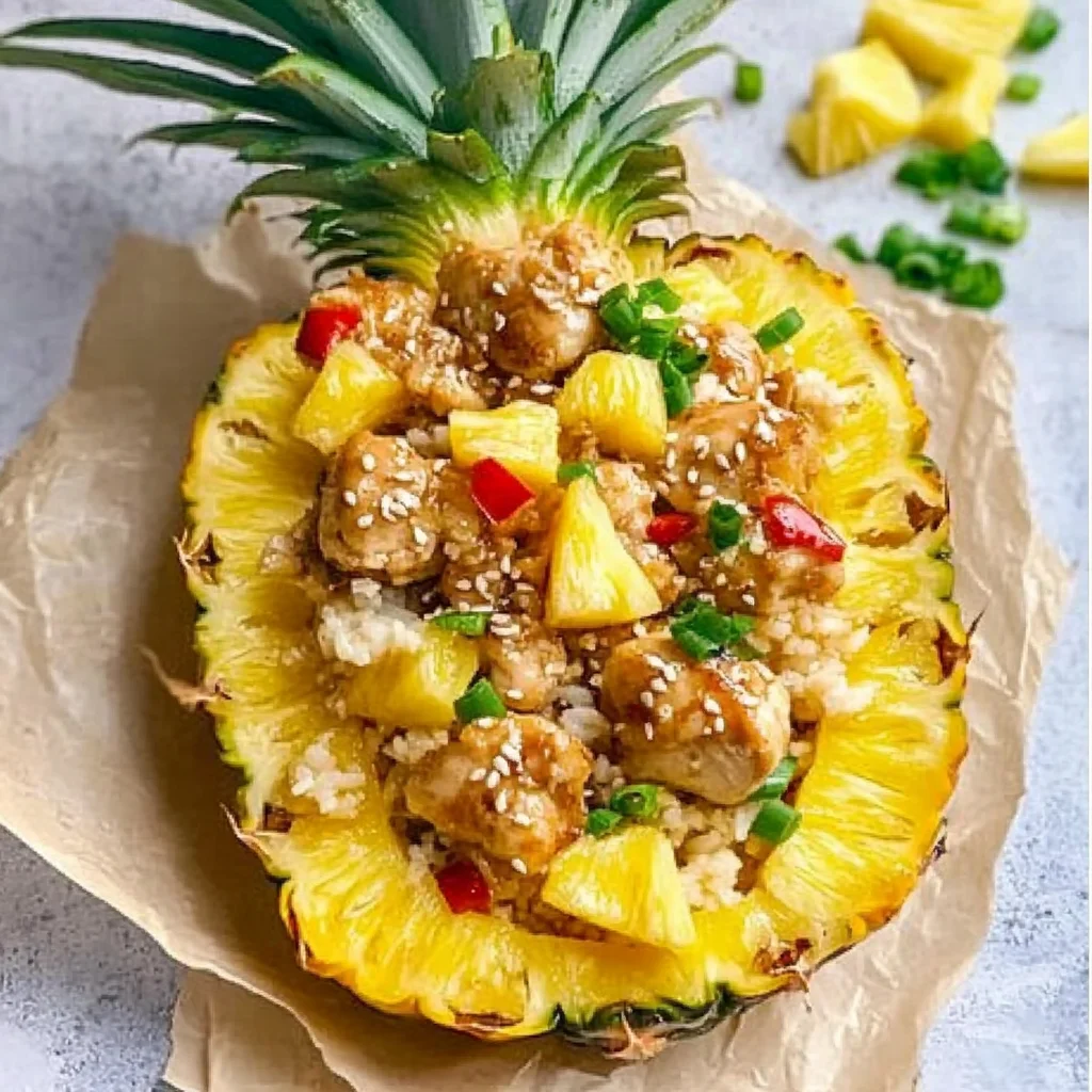 Pineapple Chicken With Rice Recipe
