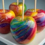 Rainbow Candy Apples: A Fun & Easy Recipe