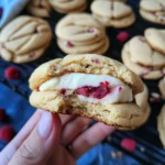 Raspberry Cheesecake Cookies!