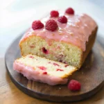 Raspberry Glazed Key Lime Cake