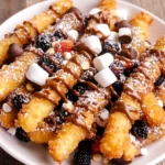 Salted Caramel Apple Fries