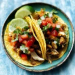 Spicy Hatch Chili Chicken Mini Tacos