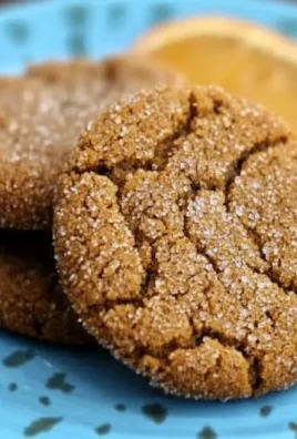 Spicy Orange Ginger Cookies