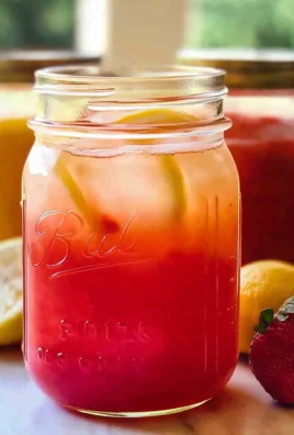 Strawberry Lemonade Concentrate for Canning
