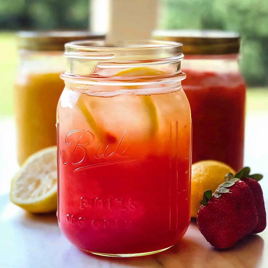 Strawberry Lemonade Concentrate for Canning