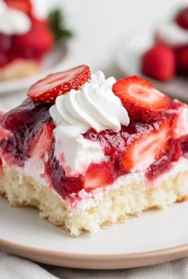 Strawberry Shortcake Poke Cake