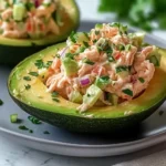 Stuffed Avocado with Chicken Salad