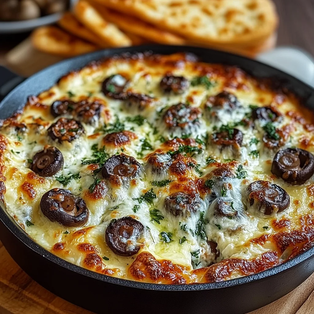 Stuffed Mushroom Dip