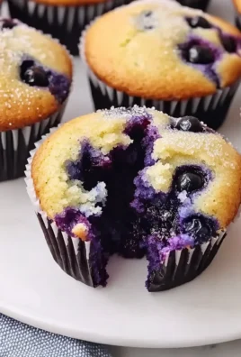 Sweet Greek Yogurt Blueberry Muffins