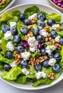Tasty Easter Spring Salad with Goat Cheese