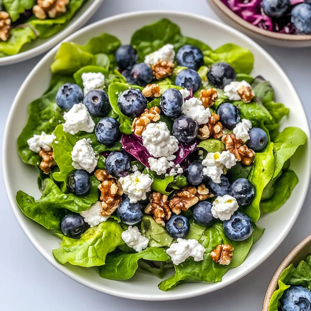 Tasty Easter Spring Salad with Goat Cheese