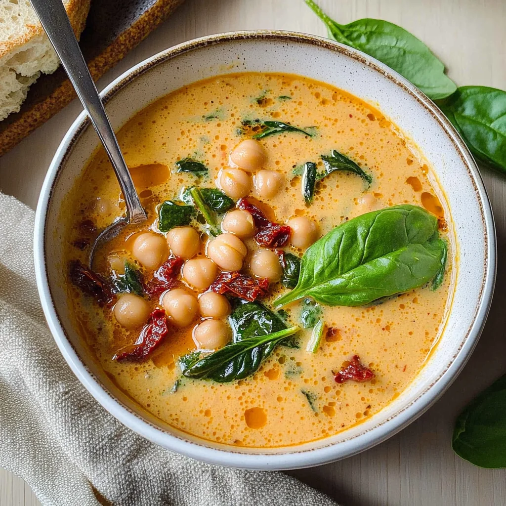 Tuscan Garbanzo Bean Soup