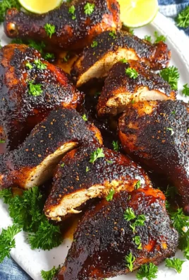 Baked Chicken Leg Quarters
