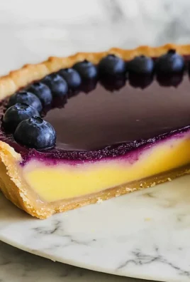Blueberry–Lemon Curd Tart