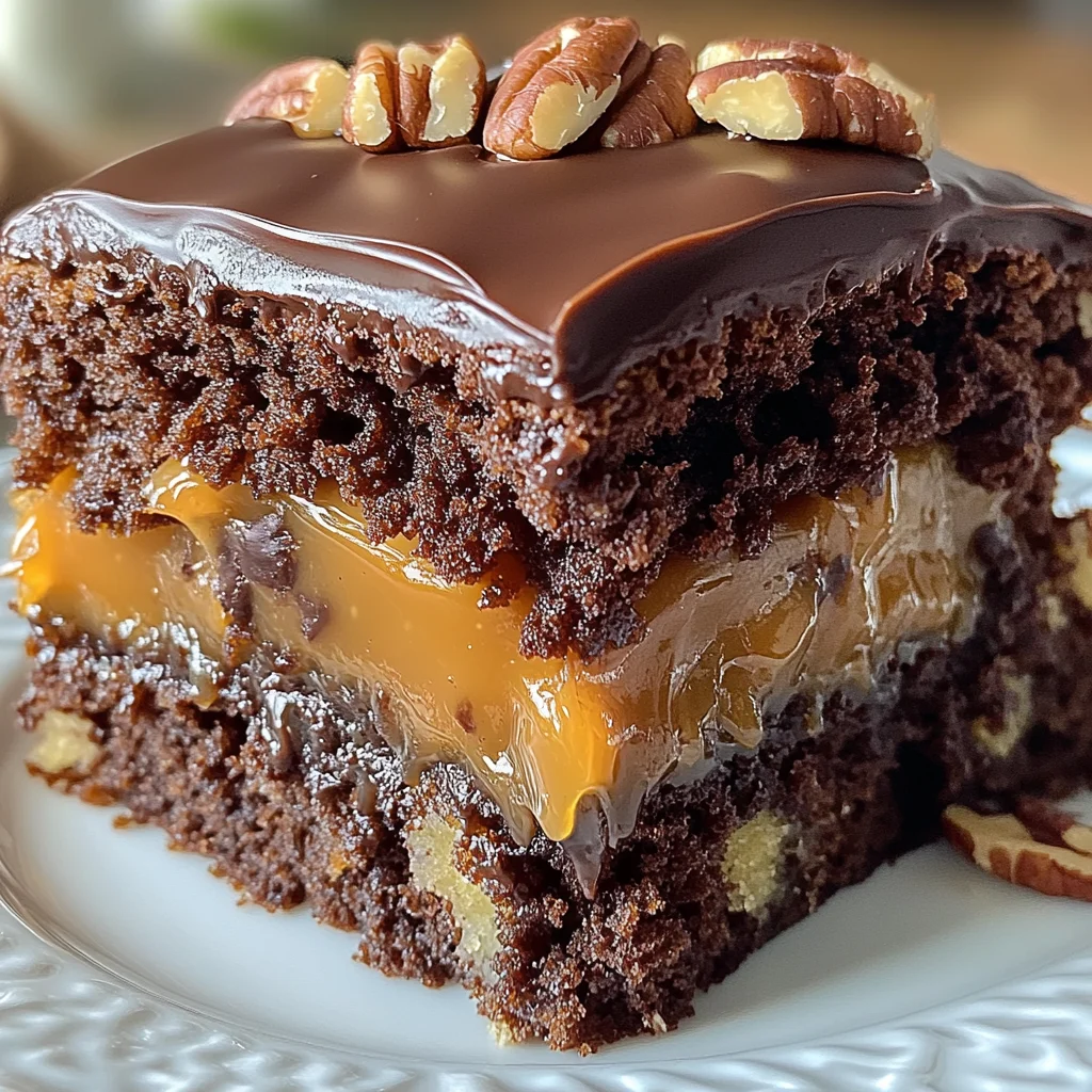 Box Mix Turtle Cake