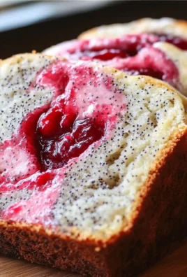 Cherry Almond Poppyseed Bread