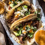 Crockpot Korean Gochujang Pot Roast Tacos