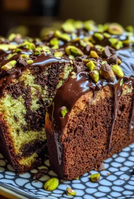 Devilish Triple Chocolate Pistachio Bread: Only 1 Bowl