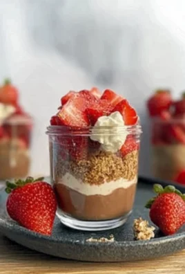 Dubai Chocolate Strawberry Cups Recipe