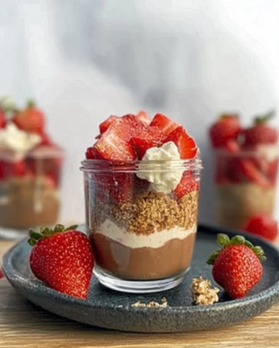 Dubai Chocolate Strawberry Cups Recipe