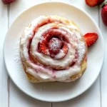Fluffy Strawberry Rolls