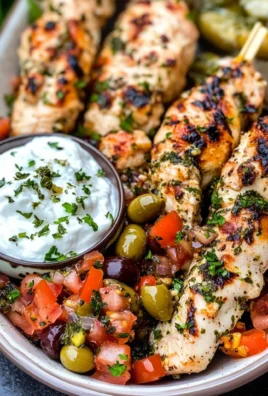 Greek Chicken Souvlaki