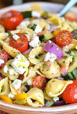 Greek Tortellini Salad Recipe