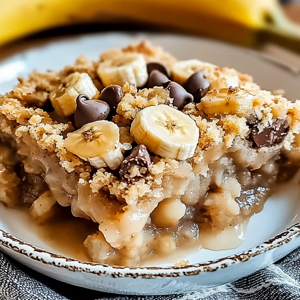 Irresistible Banana Bread Cobbler with a Gooey Twist