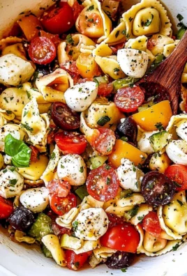 Italian Tortellini Pasta Salad
