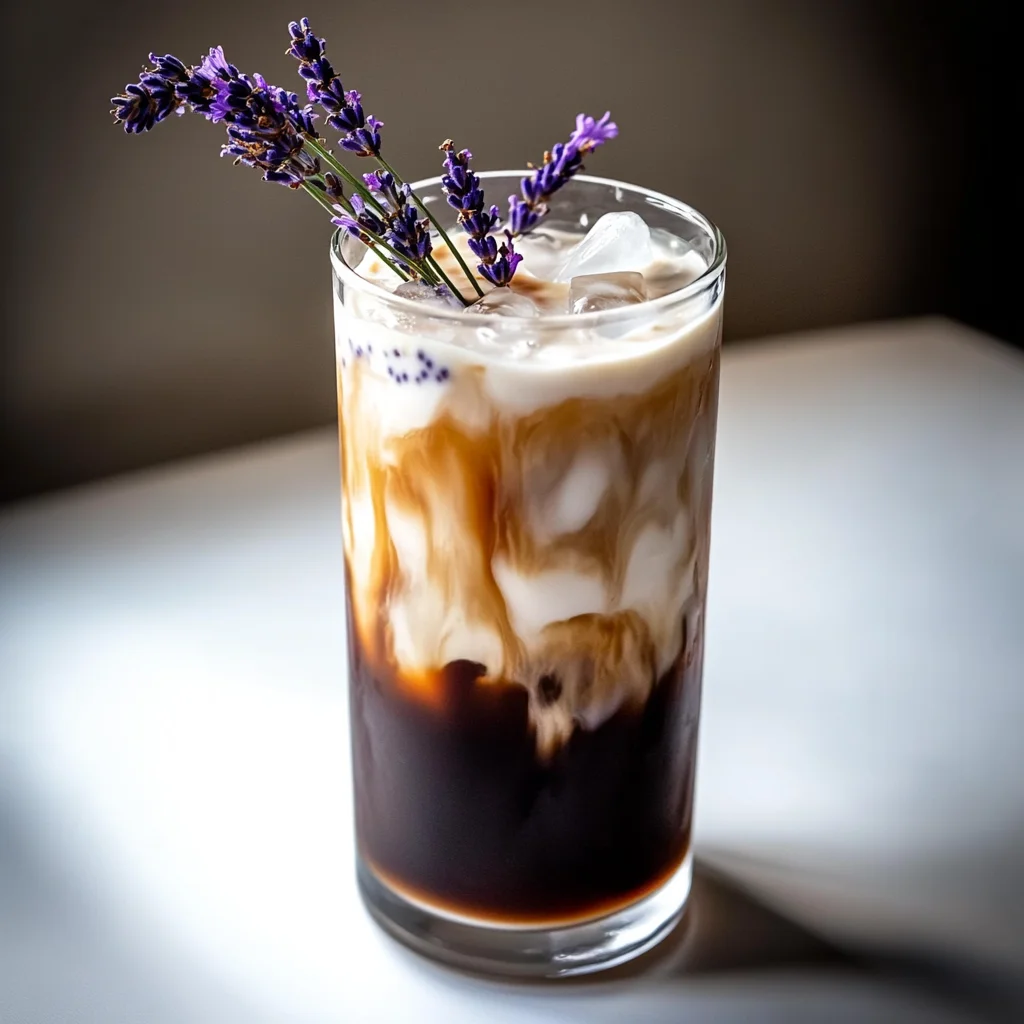Lavender Oat Milk Cold Brew