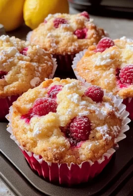 Lemon Raspberry White Chocolate Muffins