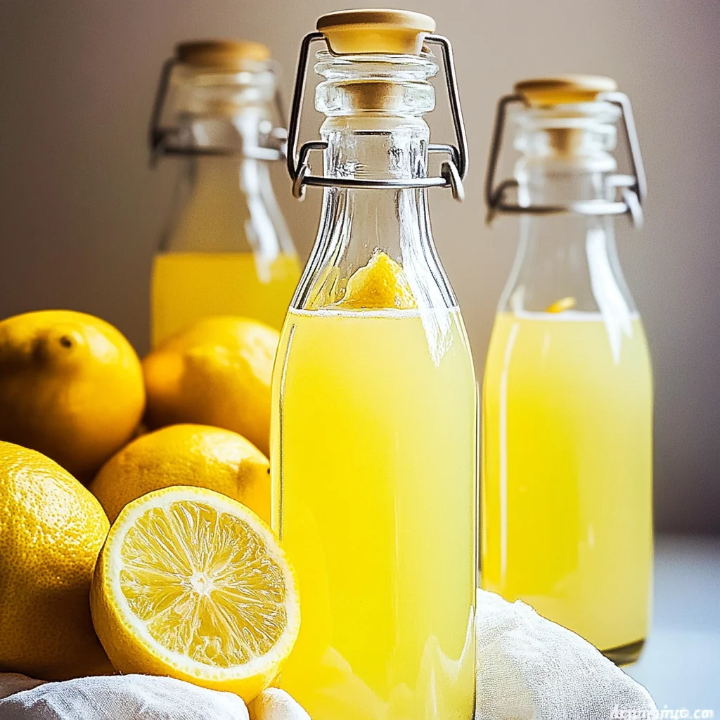 Limoncello Recipe - How Italians Make It
