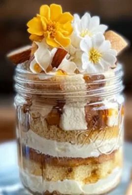 Mason Jar Honey Cakes