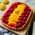 Raspberry Mango Tart
