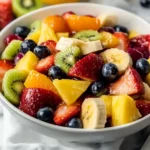 Refreshing Fruit Salad with Honey Lime Dressing