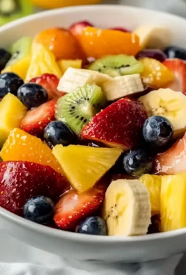 Refreshing Fruit Salad with Honey Lime Dressing