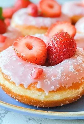 Strawberry Buttermilk Doughnuts Recipe