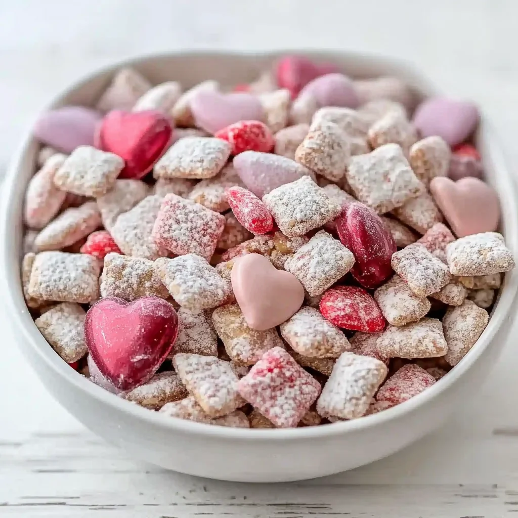 Valentine’s Day Muddy Buddies