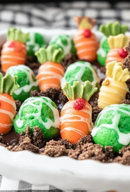 Vegetable Garden Mini Cakes