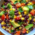 Zesty Vibrant Tex Mex Quinoa Salad for Flavorful Feasts