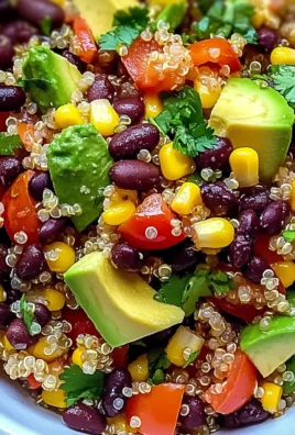 Zesty Vibrant Tex Mex Quinoa Salad for Flavorful Feasts