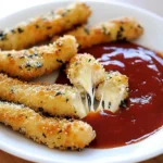 Baked Mozzarella Sticks