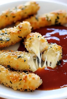 Baked Mozzarella Sticks