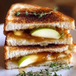 Best Apple Butter Brie Grilled Cheese – A Sweet & Savory Delight